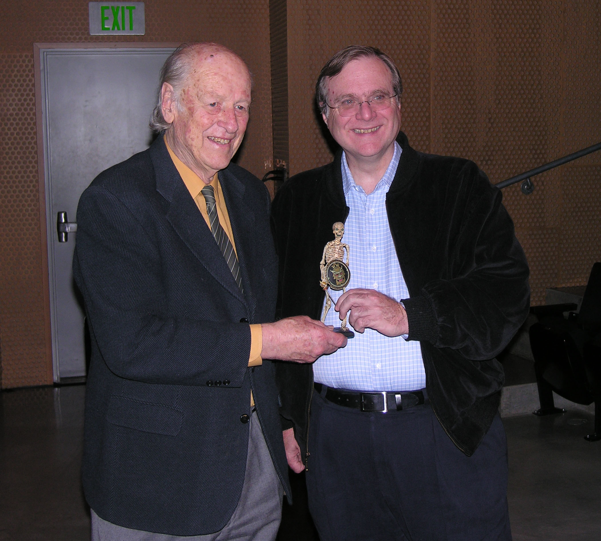 Ray Harryhausen and Paul Allen